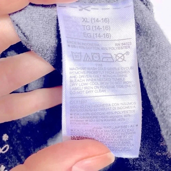 Old Navy Girl’s Size 12 Charcoal Gray Daisy Romper - Picture 8 of 8